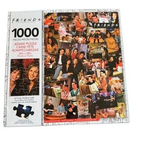 FRIENDS Collage Puzzle 1000 Piece - Multicolor